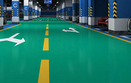 車(chē)庫(kù)環(huán)氧樹(shù)脂地坪的施工工藝及注意事項(xiàng)有哪些？